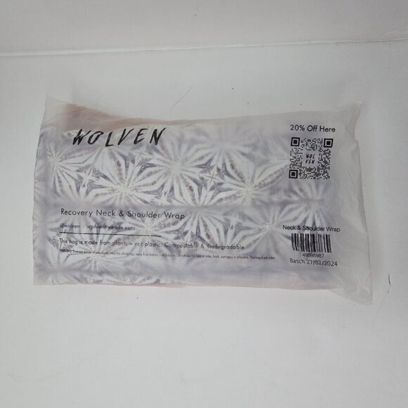 WOLVEN Harmony Recovery Neck Shoulder Therapy Wrap Reversible‎ Microwave Freeze - Picture 3 of 10